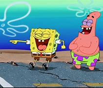 Image result for Spongebob and Patrick Smiling Meme