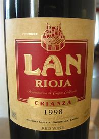 Image result for LAN Rioja Crianza