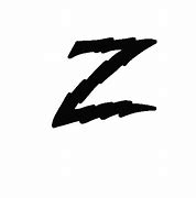 Image result for Black Letter Z Sticker