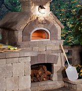 Image result for Wood Fired Pizza Oven Kits Outdoor