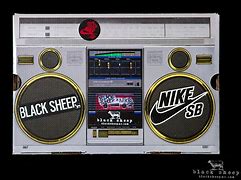 Image result for Boombox with Sneakers