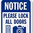Image result for Lock Door Sign