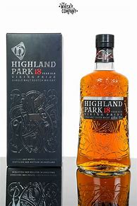Image result for Highland Park 18 Year Old Single Malt Scotch Whisky 43