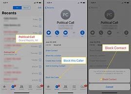 Image result for Block Number On iPhone