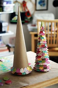 Image result for DIY Christmas Tree with Paper