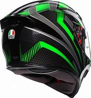 Image result for Green AGV Helmet