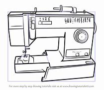 Image result for Sewing Machine Line Art