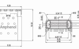 Image result for USBC Dimensions