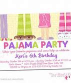 Image result for Kids Pajama Party Invitations