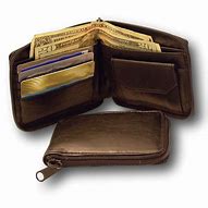 Image result for Leather Zipper Wallets for Men