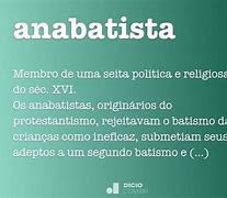 Image result for anabatista