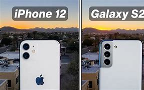 Image result for S21 vs iPhone 12