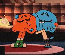 Image result for Gumball and Darwin Hug Heart
