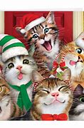 Image result for Merry Christmas Eve Funny Cats