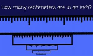 Image result for How Many CMS Is an Inch