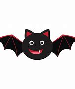 Image result for Black and Red Bat Cartoon