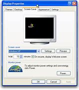Image result for Windows 7 Screensaver Swttings
