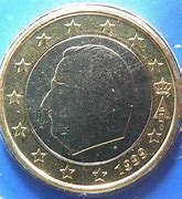 Image result for Belgium 1 Euro Coin