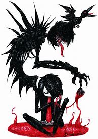 Image result for Creepy Emo Drawings