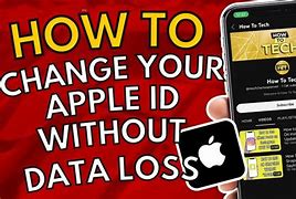 Image result for How to Change Apple ID without Losing Data