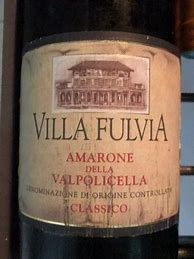 Image result for Villa Fulvia Ripasso della Valpolicella Classico Superiore