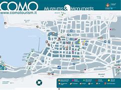 Image result for Como Italy Map