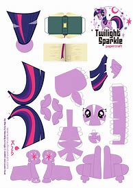 Image result for My Little Pony Papercraft Printable