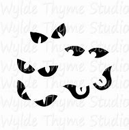 Image result for Scary Eyes Stencil