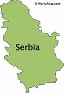 Image result for Map of Serbia and Surrounding Countries