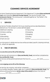 Image result for House Cleaning Service Contract Template