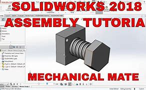 Image result for Types of Mates in SolidWorks
