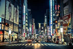 Image result for Shibuya Night Background