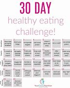 Image result for Healthy Eating 30 Days