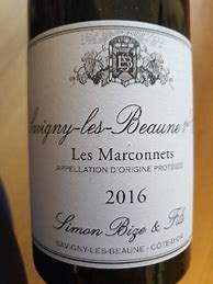 Image result for Simon Bize Savigny Beaune Marconnets