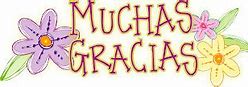 Image result for Muchas Gracias Thank You