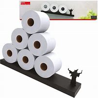 Image result for Vertical Black Toilet Paper Roll Holder