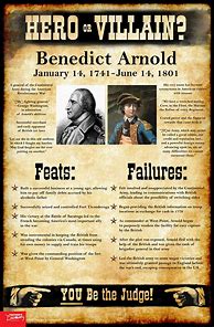 Image result for Benedict Arnold Wanted Poster