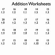 Image result for Addition Worksheets for Kids