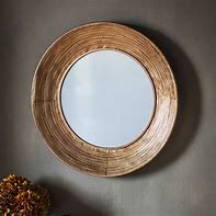 Image result for Copper Round Metal Mirror