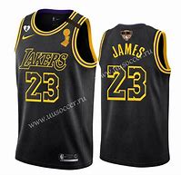 Image result for Lakers Jersey Black Youth