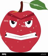 Image result for Angry Apple Cartoon