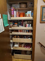 Image result for Solutions for Deep Pantry Shelves