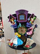 Image result for Disney Alice in Wonderland Clock