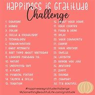 Image result for October Gratitude Challenge