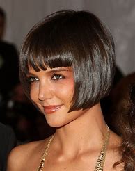 Image result for Katie Holmes Bob with Bangs