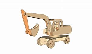 Image result for Printable Wooden Excavator Plans Free