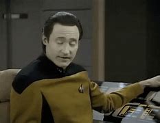 Image result for Data Star Trek Confused Meme