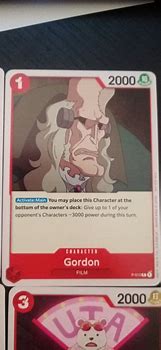 Image result for One Piece TCG Gordon