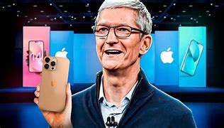 Image result for Tim Cook New iPhone