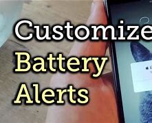 Image result for iPhone Battery Alert